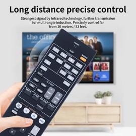 RAV463 Remote Control Replacement fit for Yamaha Home Theater AV Receiver ZA11350 RX-V373 HTR-3066 RX-V375