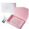 Ollio Single Glue-Free Partial False Eyelashes, 24 Bundles Set, Korean