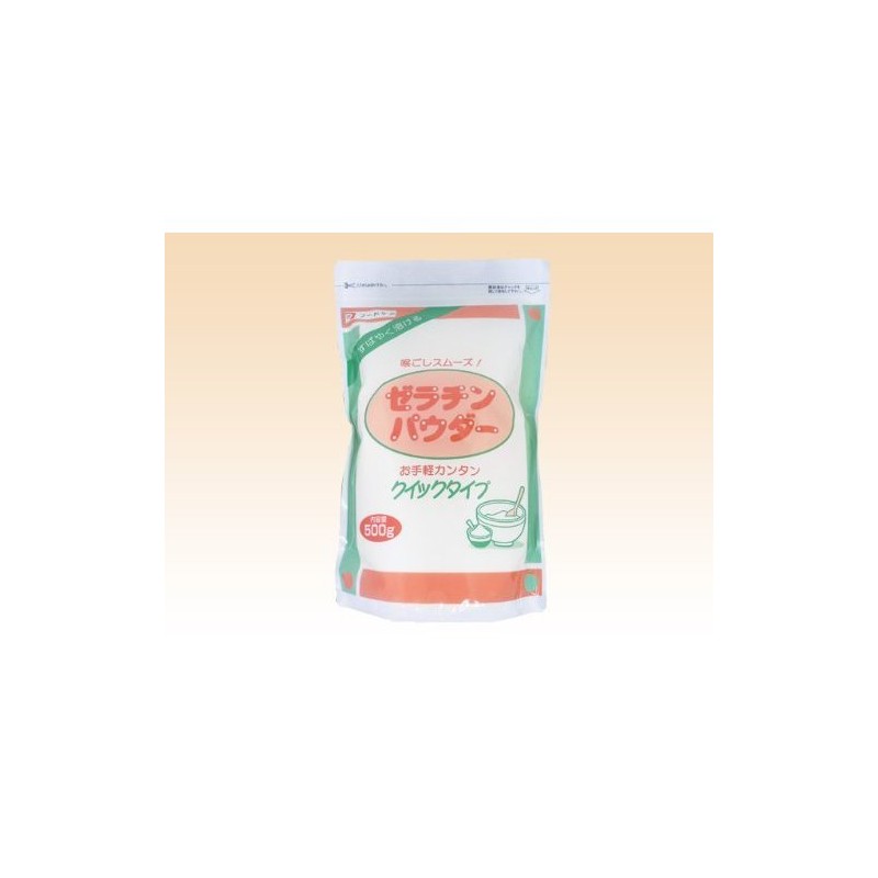 Food Care Gelatin Powder, 17.6 oz (500 g) Pack