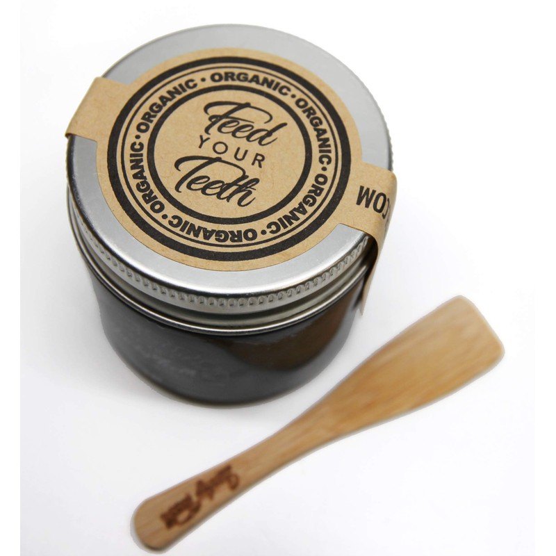 Charcoal Toothpaste Xtra Whitening Toothpaste- 4.5 oz Glass Bottle by