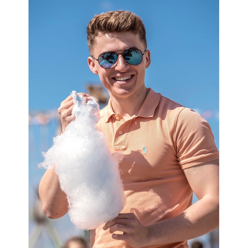 UrbanSky Men's Sunglasses 2 Pack Classic Models, Tiberius X Challenger