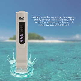 Medidor de TDS de Agua, Medidor Digital TDS, Probador de Agua para Agua de Acuario, Piscina