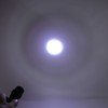 LED Flashlight White Light Battery Powered Aluminium Alloy Retractable Zoom