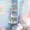 Cloud Floating Corner Shelves, Set of 3 Cloud Corner
