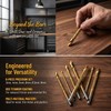 TEHAUX HSS Titanium Coated Drill Bits 6 Piece Set 3mm-8mm