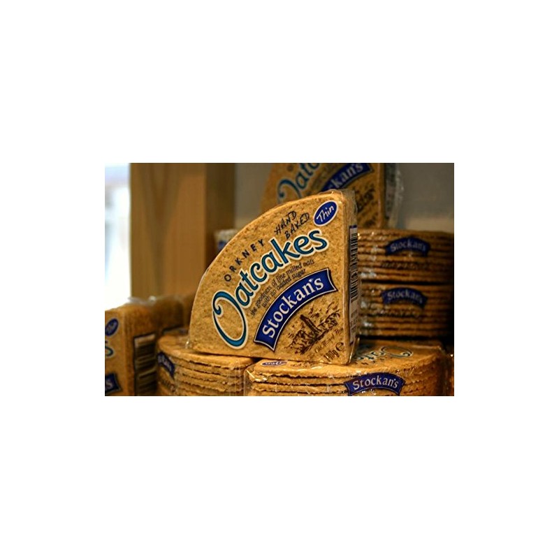 Stockan Original Thin Oatcakes 100g - Pack of 6