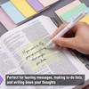 Mr. Pen- Transparent Sticky Notes, 3”x3”, Morandi Colors, 12 Pads,