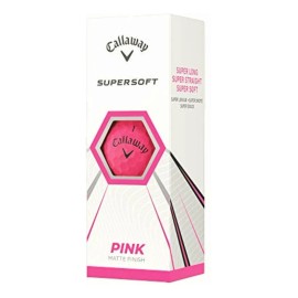 Callaway Pelota Supersoft Matte Pink Docena