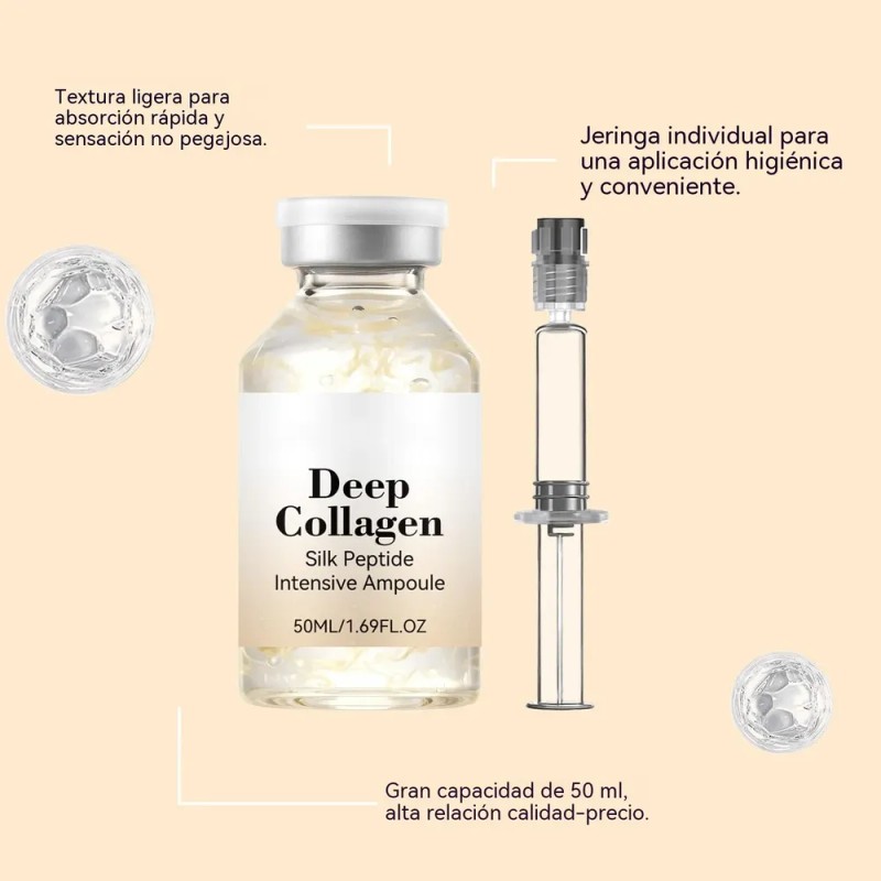 Sérum Facial De Ácido Hialurónico, Hidratación Intensiva 50