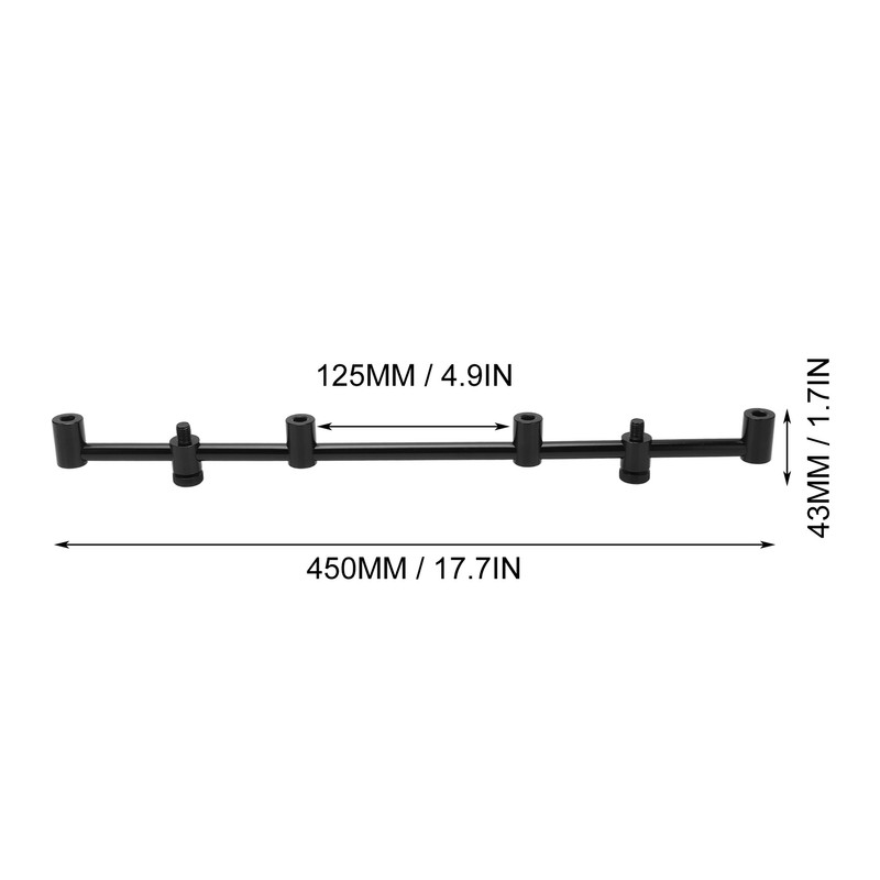Fishing Rod Pod Stand Holder Aluminium Alloy Fishing Pole Pod