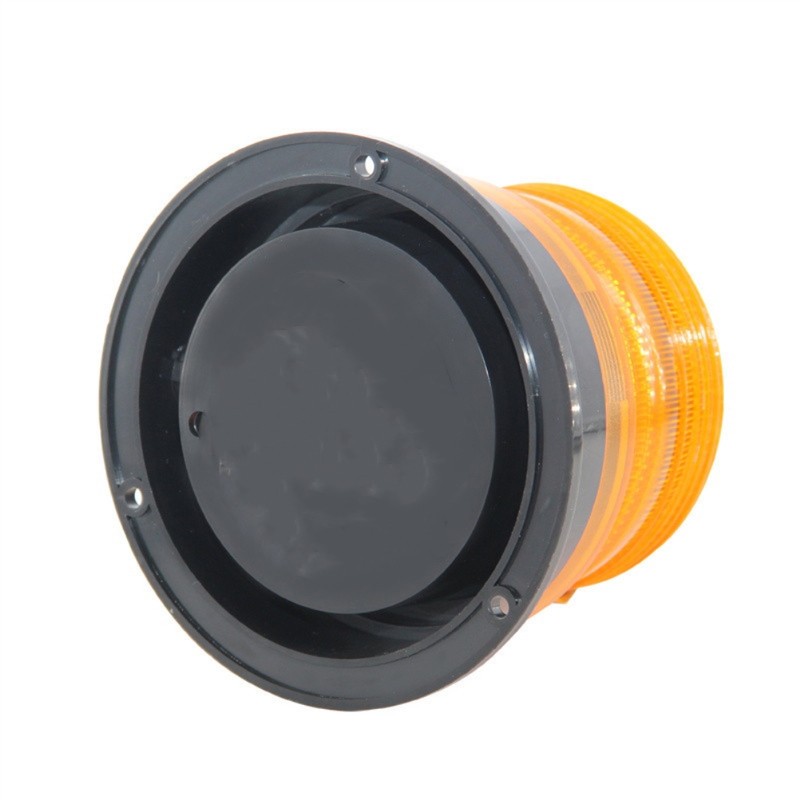 Solar Strobe Warning Safety Flashing Light LED Emergency Warning Light