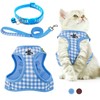 VINEST Cat Harness with Lead, Escape Proof for 2.5-5.5 kg