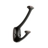 HARPOON Double Prong Decorative Wall Hook | 3 Pack Oil