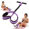 Pedal Resistance Band with Handles for Full-Body Home Workout –