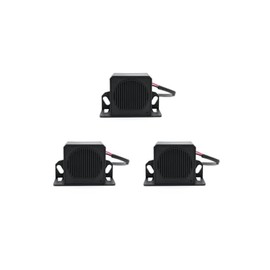 YUESONIC 87dB~102dB beep Sound 12-24V Backup Alarm Reversing Alarm (12-24V 87~102dB 3 PCS)