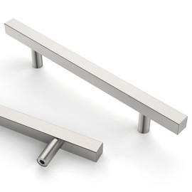 Astrée 10 Pack 128mm Brushed Satin Nickel Kitchen Handles Stainless Steel Kitchen Cupboard Handles Cabinet Handles Cupboard Door Handles Drawer Handles Wardrobe Handles