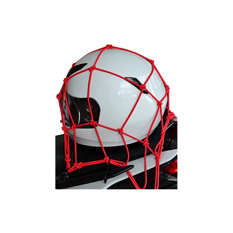 OXFORD Cargo Net – Motorcycle Luggage Net – Red