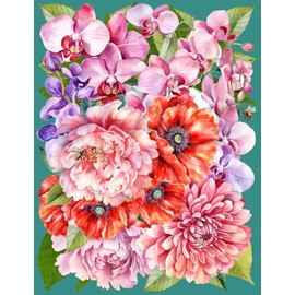 Ultimate Wellness Accountability Planner Tracker & Appointment Journal: Pretty Pollinators