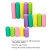 Wooden Tower Stacking Game Wooden Montessori Building Blocks Educational Desktop