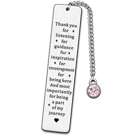 JMIMO Thank You Bookmark Thank You Gifts for Women Teacher Mentor Boss Friends Colleagues Coworker Leaving Gifts Bookmark Goodbye Farewell Gifts Retirement Gifts Appreciation Bookmark
