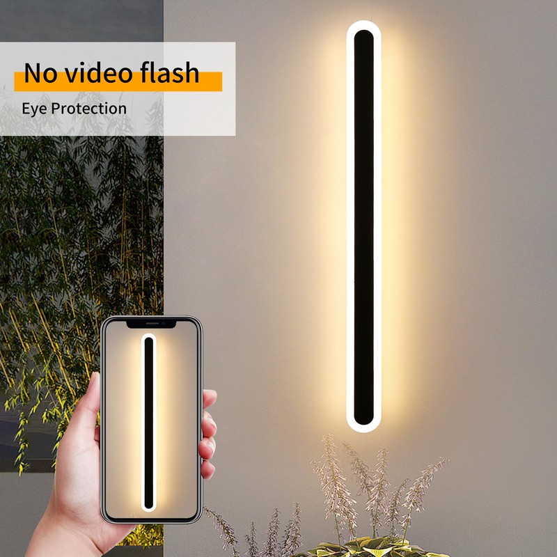 GOTEFULL 2-Pack 40" Long Outdoor Modern LED Wall Light, 30W