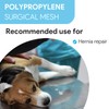 VeterSut Veterinary Surgical Mesh Polypropylene Synthetic Non-Absorbable Mesh Size 12”