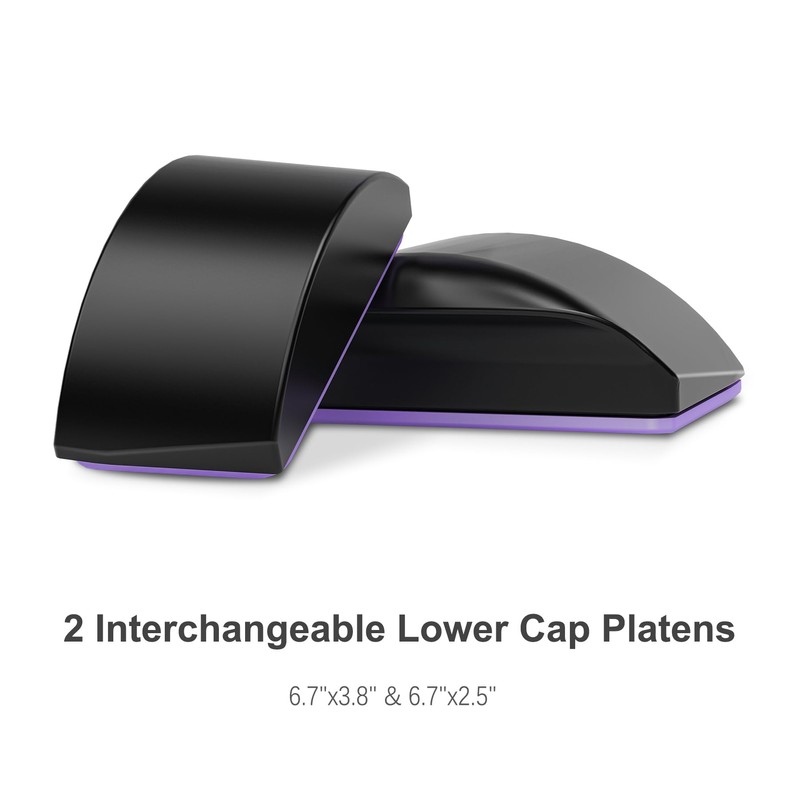 Delclynee Hat Heat Press Machine (Purple)