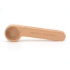 Wooden Coffee Scoop and Bag Clip Tablespoon Measure 2-in-1 Bags