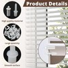 Maitys 40 Pieces Shutter Repair Pins, Plantation Shutter Fasteners Spring