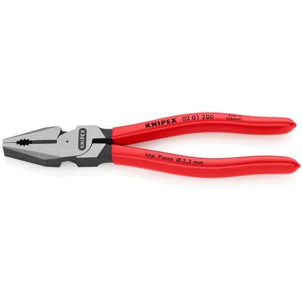 Knipex 02 01 200 SB High Leverage Combination Pliers 7,87" in blister packaging