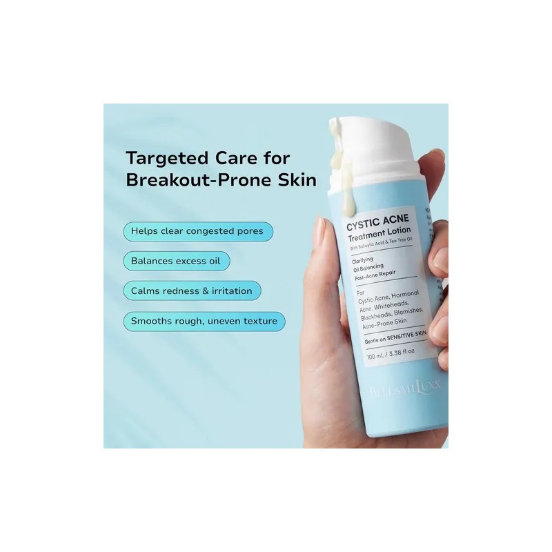 Tratamiento Bellamiluxx Para El Acné Quístico Facial: Crema