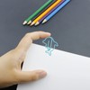 100Pcs Cute Paper Clips Blue Dolphin Style Exquisite Color Strong
