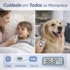 Termómetro Edge Slim Retroiluminado De Contacto Flexible Azul