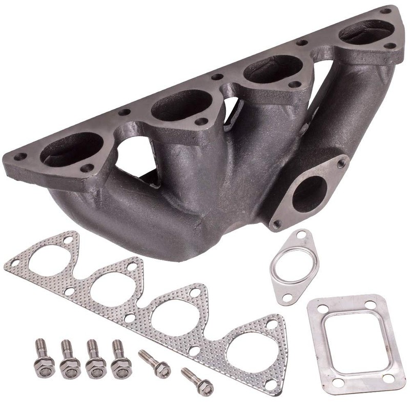 maXpeedingrods Turbo Exhaust Manifold with Gasket for Honda Acura B-Series