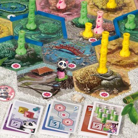 Bombyx - Takenoko Chibis Refresh - Board Game Expansion - Ages 8 Plus - 2-4 Players - 45-60 Minutes Playing Time