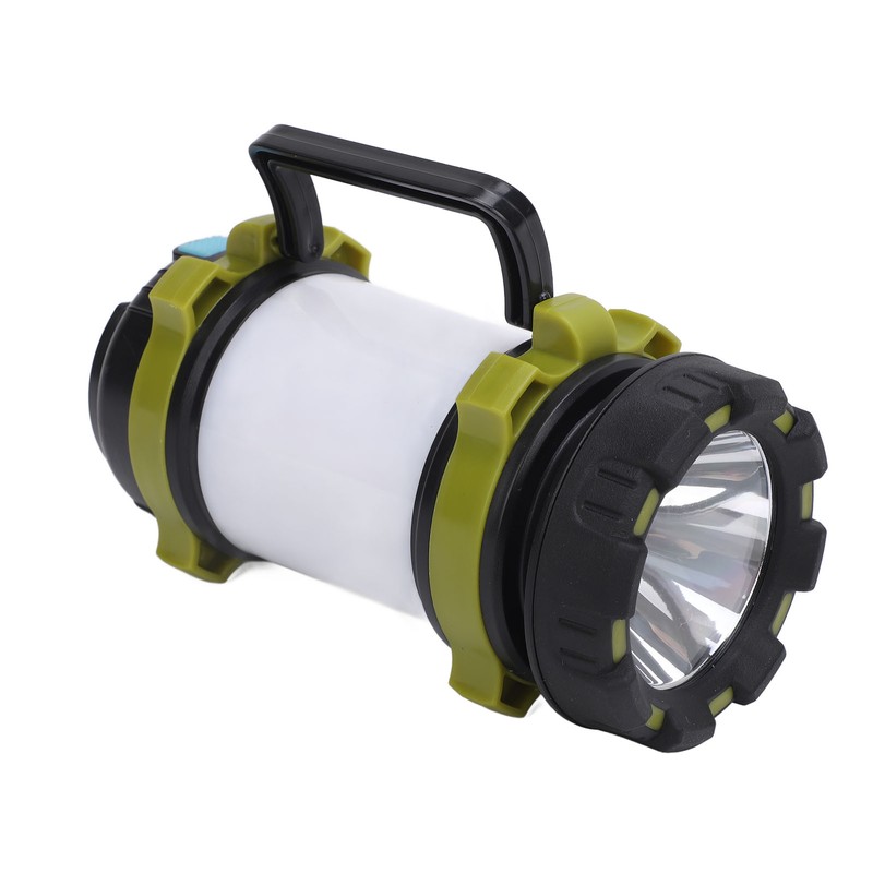 Rechargeable Spotlight Flashlight USB LED Super Bright Handheld Camping Lantern
