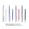 100Pcs Heat Erase Pens Erasable Smoother Writing Various Colors Fabric