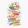 Reading list Bumper Sticker Vinyl Decal 5 inches