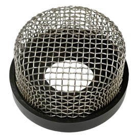 Cosmostar Stainless Steel Strainer ¾ Inch -14, Aerator Screen Wire Mesh Compatible with Livewell Pump, Industrial Plumbing Inline, Garden Washers Water Filter Sprayer Garden Hose Suction Line. (1)