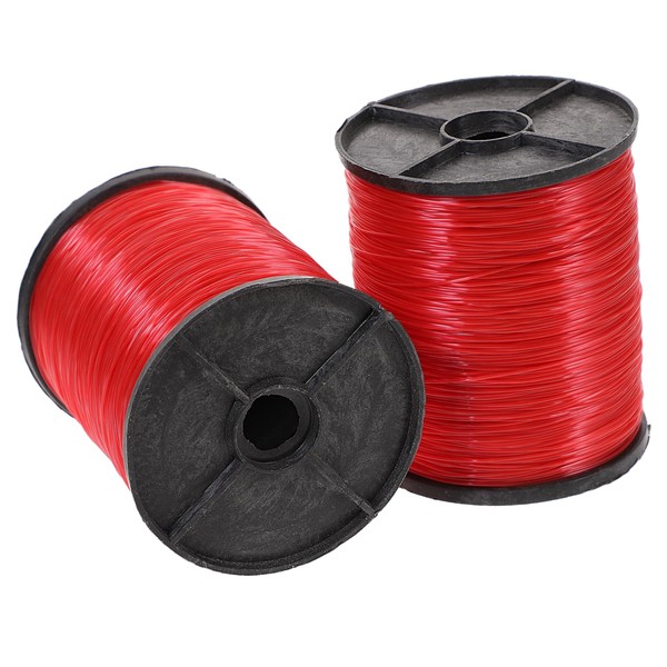 Sosoport Invisible Hanging Wire 2 Rolls 1mm Thick Fishing Line