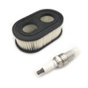 Air Filter with Spark Plug for Troy-Bilt TB110 TB115 TB200