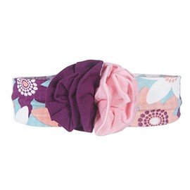 KicKee Pants Little Girls Flower Headband, Pasque Flower, One Size