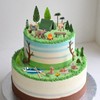 QuarenDen Miniature Garden Accessories, 32 Pcs, Forest Animal Figures with