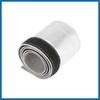 A ABSOPRO Car Heat Shroud 3/4" ID 3.2ft Aluminized Sleeving