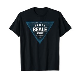 Home Of the Blues Beale Street Memphis Tn Distressed Style T