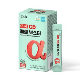 Alpha CD Booster Lemon Flavor Alpha Cyclodextrin Zero Powder One Day Alpha CD 14 Packets / 알파CD 부스터 레몬맛 알파시클로덱스트린 제로파우더 원데이 알파시디 14포