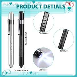 Pajean 4 Pcs Nurse Report Sheet Notebooks with Medical Pens Light Made Simple Pocket Journals Spiral Essentials Notepads for Nurse Appreciation Gifts Rn Student Clinical Supplies(Tall)