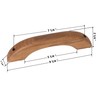 TUNORD Teak Wood Handle Grab Handrail for Boat and RV
