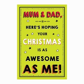 Emotional Rescue , Multi,XXW2005 Mum and Dad Christmas Card, Funny Christmas Cards Mum and Dad, Xmas Card for Mum and Dad, Mum and Dad Christmas Card for Them Funny, Christmas Cards Mum and Dad