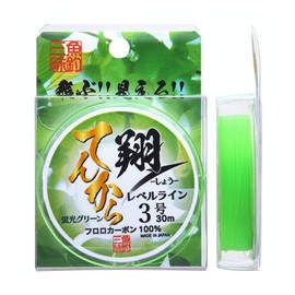 Fishfishing Sanpaku Tenkara Level Line Sho Fluorescent Green No. 3